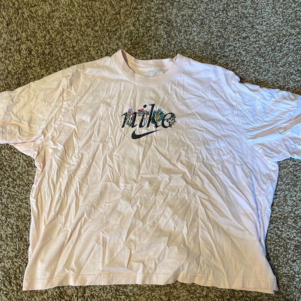 Light Pink Nike Boxy Tshirt